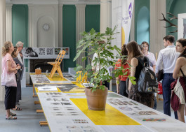 Ausstellung Ecounter Trees Modena x Karlsruhe, Foto Bernd Seeland 