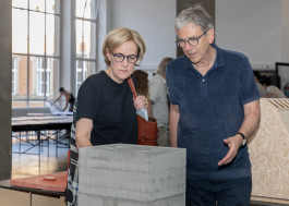 Vortrag Regine Leibinger: Foto Bernd Seeland 