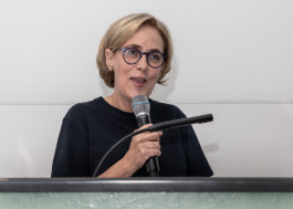 Vortrag Regine Leibinger: Foto Bernd Seeland 