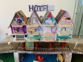 Oscar Trinationaler Schüler*innen Architekturmodellbauwettbewerb, Foto: Susanne Böhm 