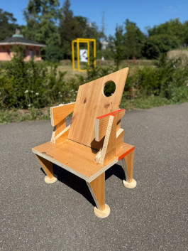 Stuhlbau-Workshop mit den Urban Gärten Karlsruhe, Foto: Katharina Oertel 