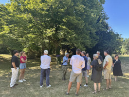 Führung durch den Fasanengarten, Foto: Katharina Oertel 