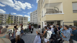 Fahrradtour Tag der Architektur, Foto: Simon Joa 