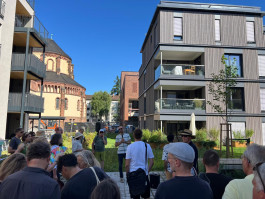 Fahrradtour Tag der Architektur, Foto: Simon Joa 